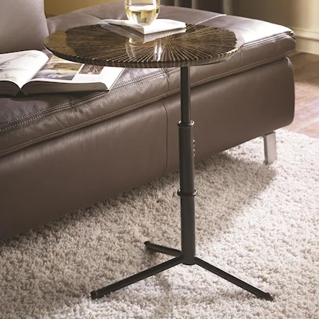 Adjustable Height Accent Table